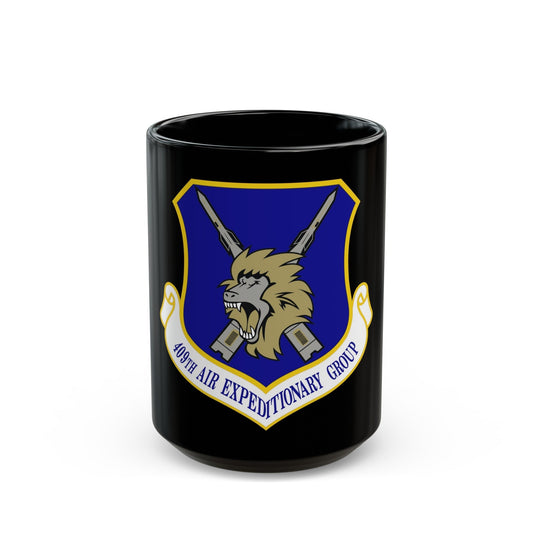 409th Air Expeditionary Group (U.S. Air Force) Black Coffee Mug-15oz-The Sticker Space