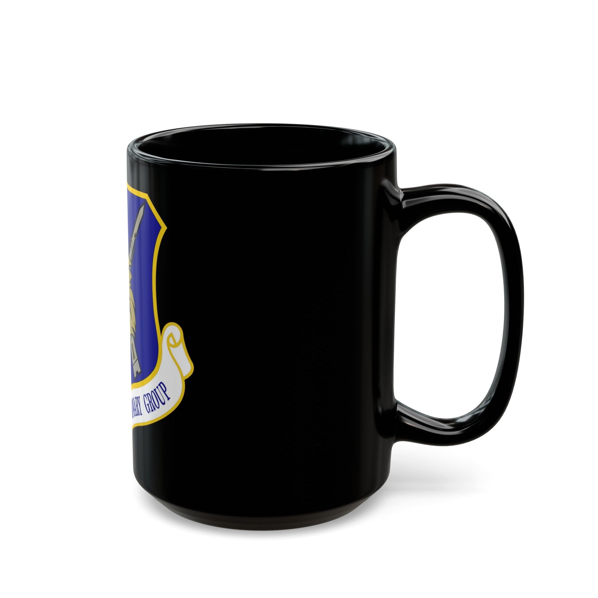 409th Air Expeditionary Group (U.S. Air Force) Black Coffee Mug-The Sticker Space