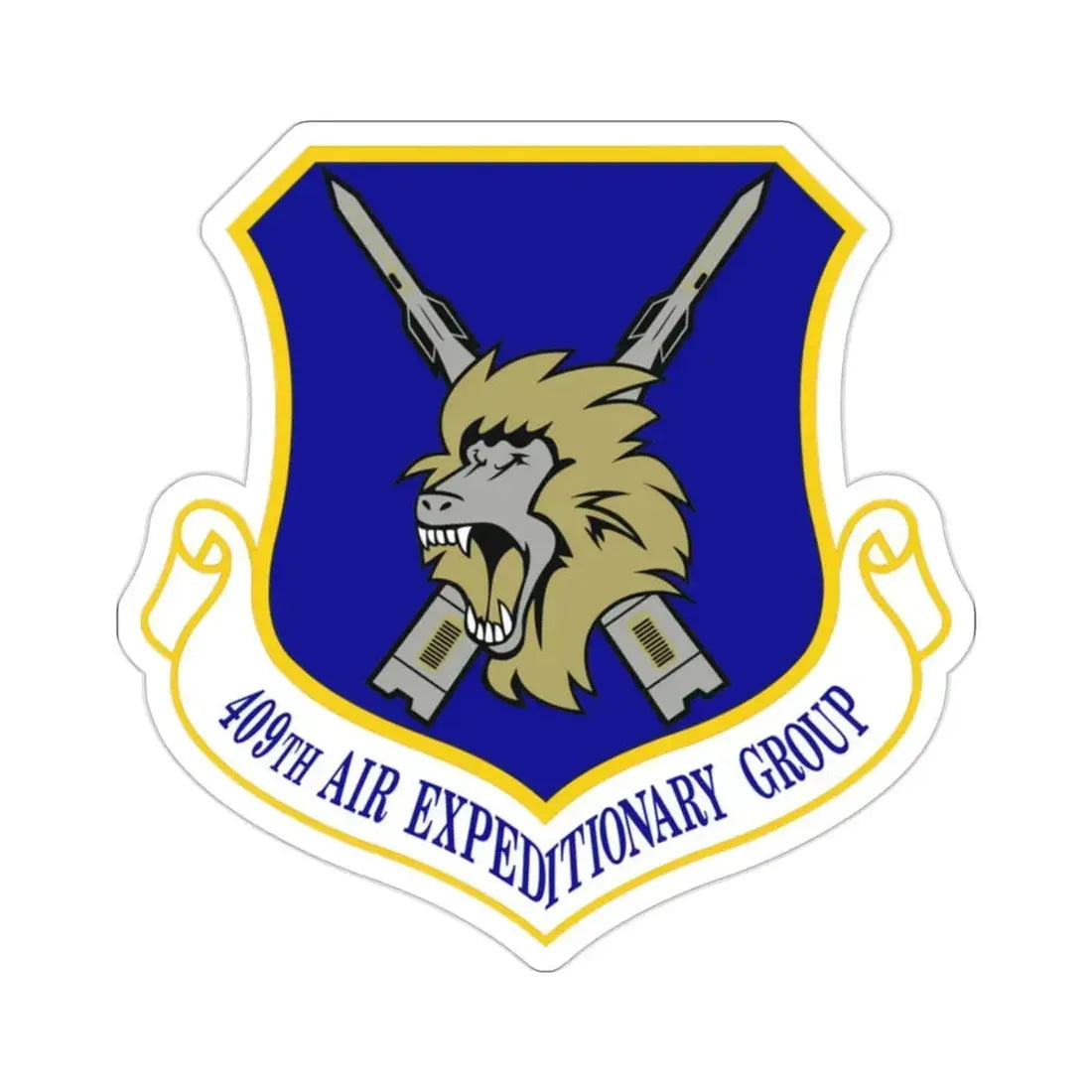 409th Air Expeditionary Group (U.S. Air Force) STICKER Vinyl Die-Cut Decal 2 Inch - The Sticker Space