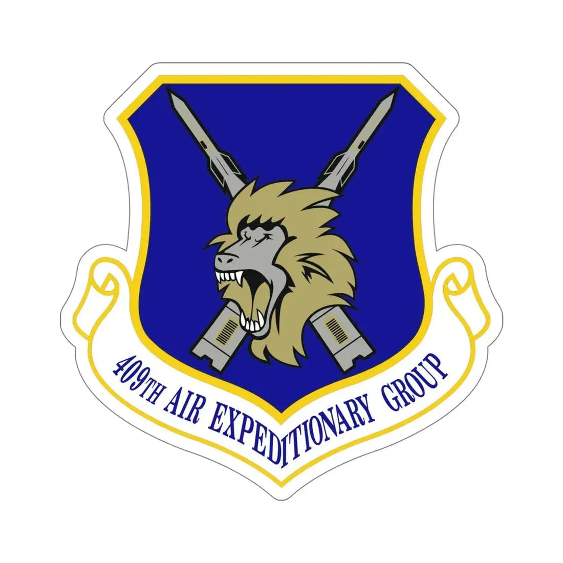 409th Air Expeditionary Group (U.S. Air Force) STICKER Vinyl Die-Cut Decal - The Sticker Space