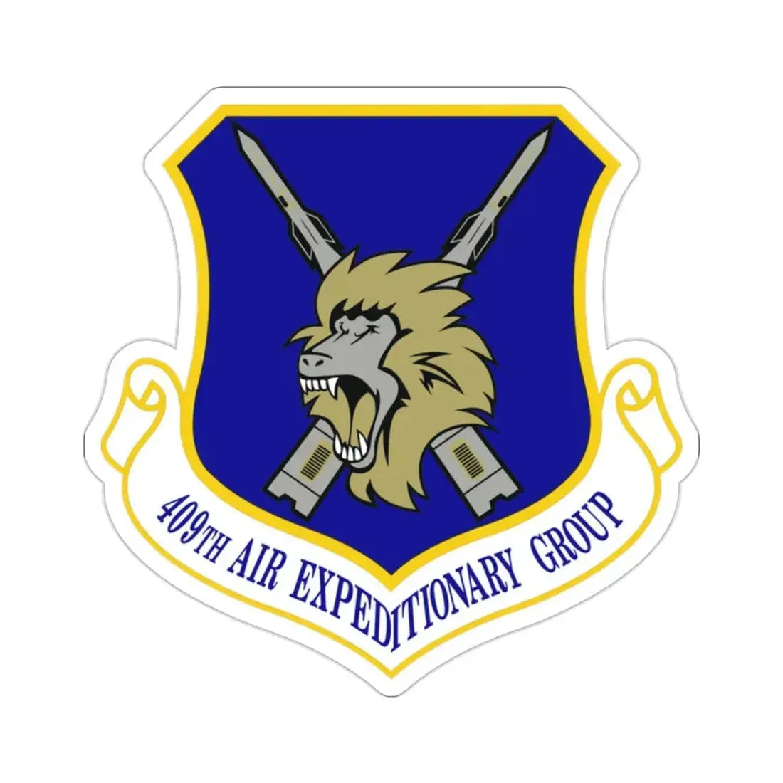409th Air Expeditionary Group (U.S. Air Force) STICKER Vinyl Die-Cut Decal - The Sticker Space