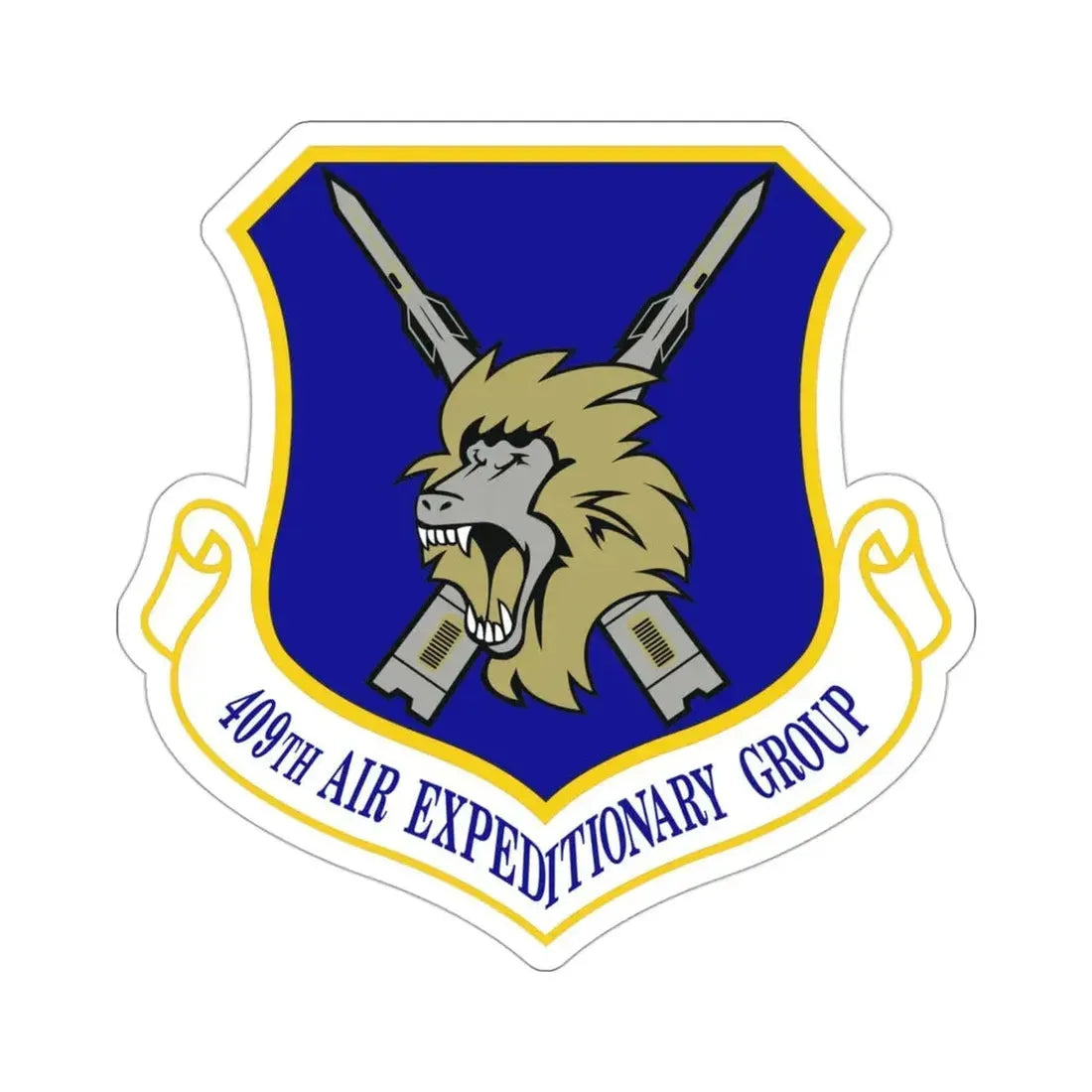 409th Air Expeditionary Group (U.S. Air Force) STICKER Vinyl Die-Cut Decal - The Sticker Space
