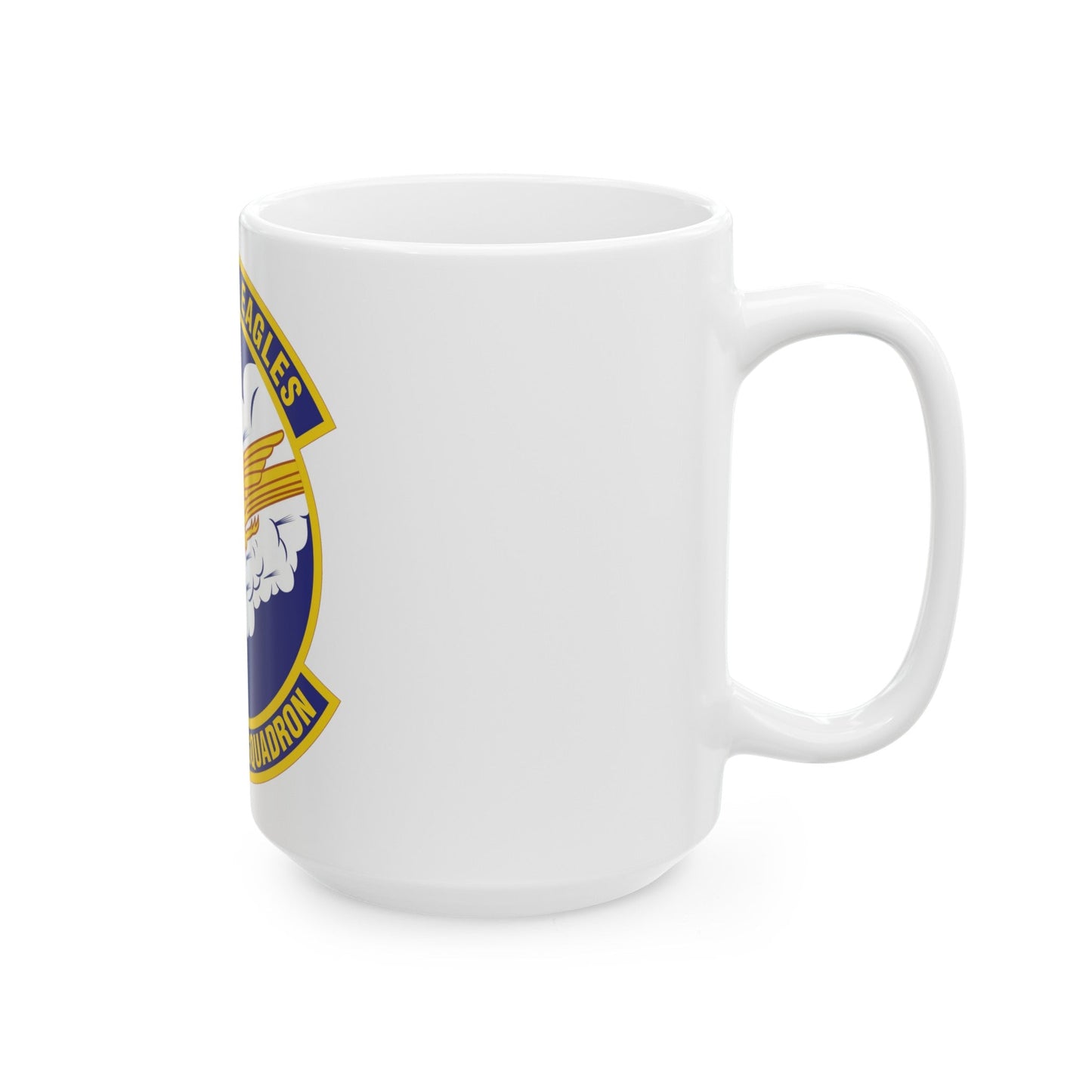 40th Airlift Squadron (U.S. Air Force) White Coffee Mug-The Sticker Space