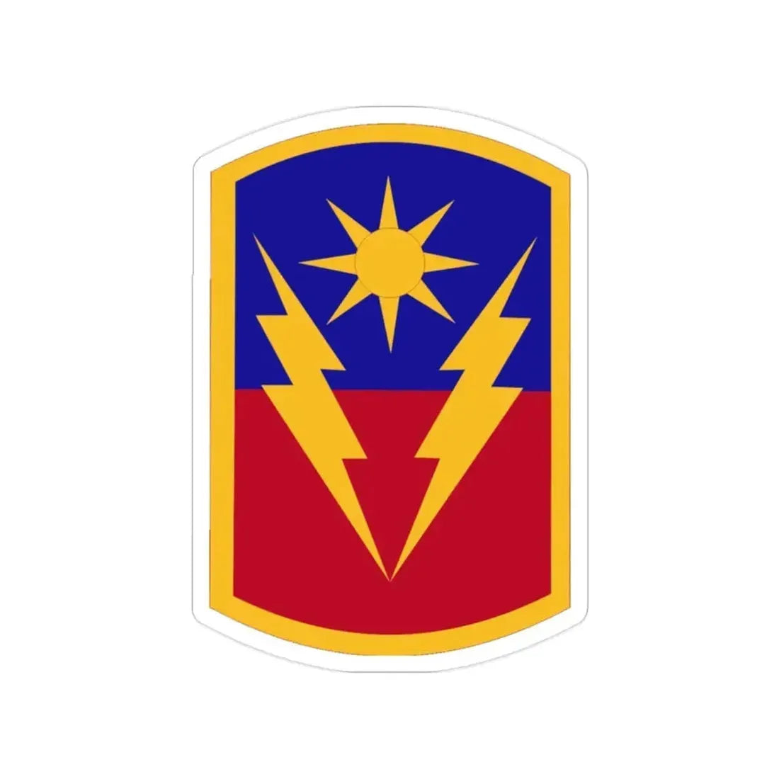 40th Armored Brigade (U.S. Army) Transparent STICKER Die-Cut Vinyl Decal 2 Inch - The Sticker Space