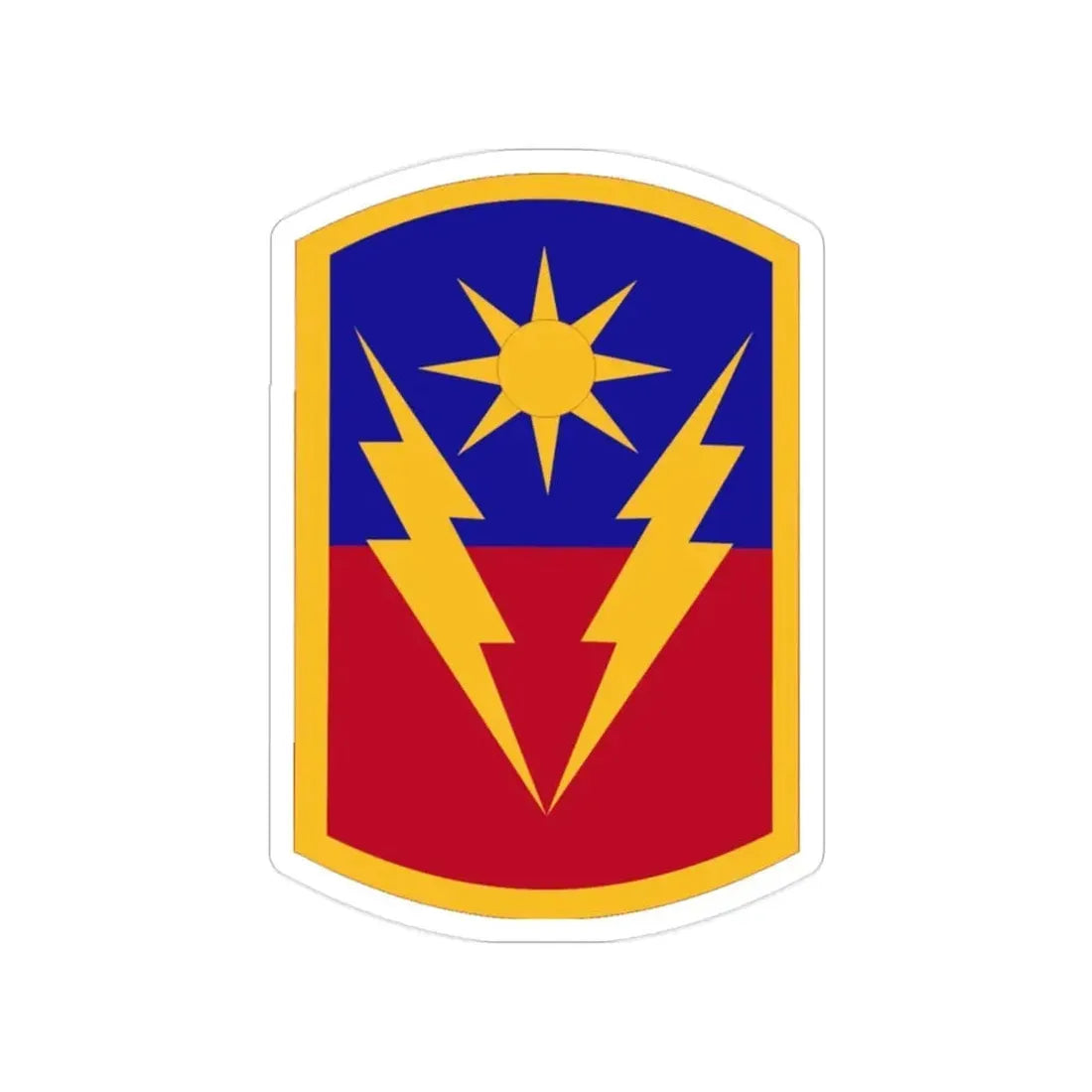 40th Armored Brigade (U.S. Army) Transparent STICKER Die-Cut Vinyl Decal 2 Inch - The Sticker Space