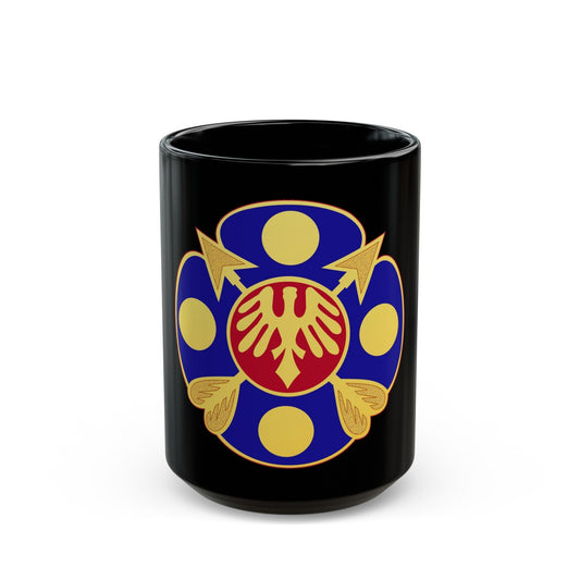 40th Artillery Brigade (U.S. Army) Black Coffee Mug-15oz-The Sticker Space