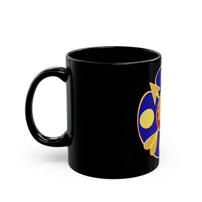 40th Artillery Brigade (U.S. Army) Black Coffee Mug-The Sticker Space