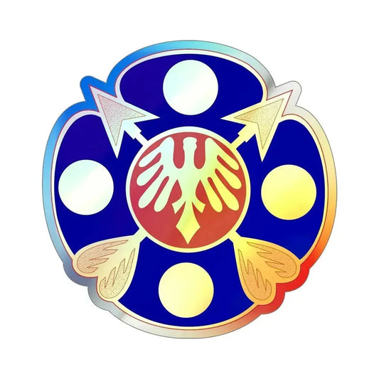 40th Artillery Brigade (U.S. Army) Holographic STICKER Die-Cut Vinyl Decal 6 Inch Holographic - The Sticker Space