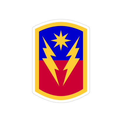 40th Infantry Brigade Combat Team SSI (U.S. Army) REVERSE PRINT Transparent STICKER-6" × 6"-The Sticker Space