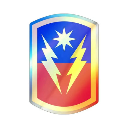 40th Infantry Brigade Combat Team SSI (U.S. Army) Holographic STICKER Die-Cut Vinyl Decal 3 Inch Holographic - The Sticker Space