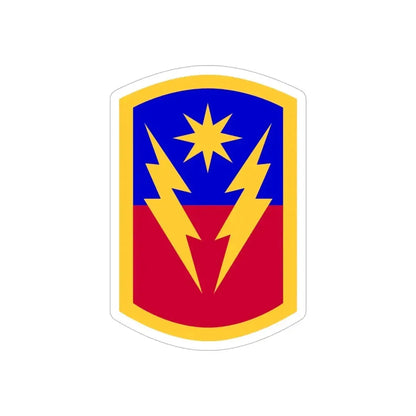 40th Infantry Brigade Combat Team SSI (U.S. Army) REVERSE PRINT Transparent Die-Cut STICKER - The Sticker Space