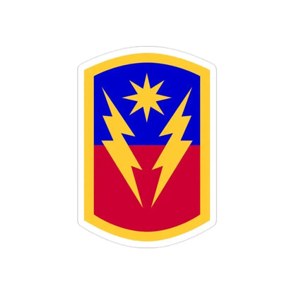 40th Infantry Brigade Combat Team SSI (U.S. Army) REVERSE PRINT Transparent Die-Cut STICKER - The Sticker Space