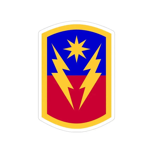 40th Infantry Brigade Combat Team SSI (U.S. Army) Transparent STICKER Die-Cut Vinyl Decal 6 Inch - The Sticker Space