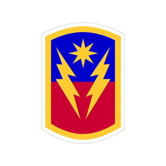 40th Infantry Brigade Combat Team SSI (U.S. Army) Transparent STICKER Die-Cut Vinyl Decal 6 Inch - The Sticker Space