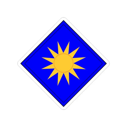 40th Infantry Division CSIB (U.S. Army) Transparent STICKER Die-Cut Vinyl Decal 2 Inch - The Sticker Space