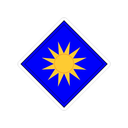 40th Infantry Division CSIB (U.S. Army) Transparent STICKER Die-Cut Vinyl Decal - The Sticker Space