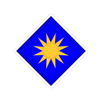 40th Infantry Division CSIB (U.S. Army) Transparent STICKER Die-Cut Vinyl Decal - The Sticker Space