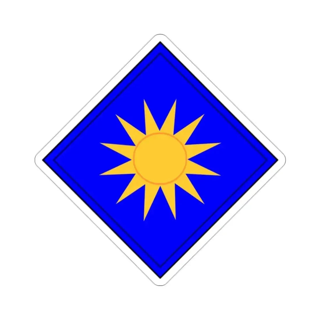 40th Infantry Division (U.S. Army) STICKER Vinyl Die-Cut Decal 2 Inch - The Sticker Space
