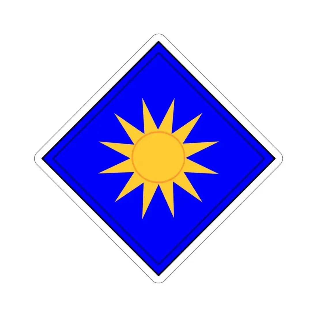 40th Infantry Division (U.S. Army) STICKER Vinyl Die-Cut Decal 6 Inch - The Sticker Space