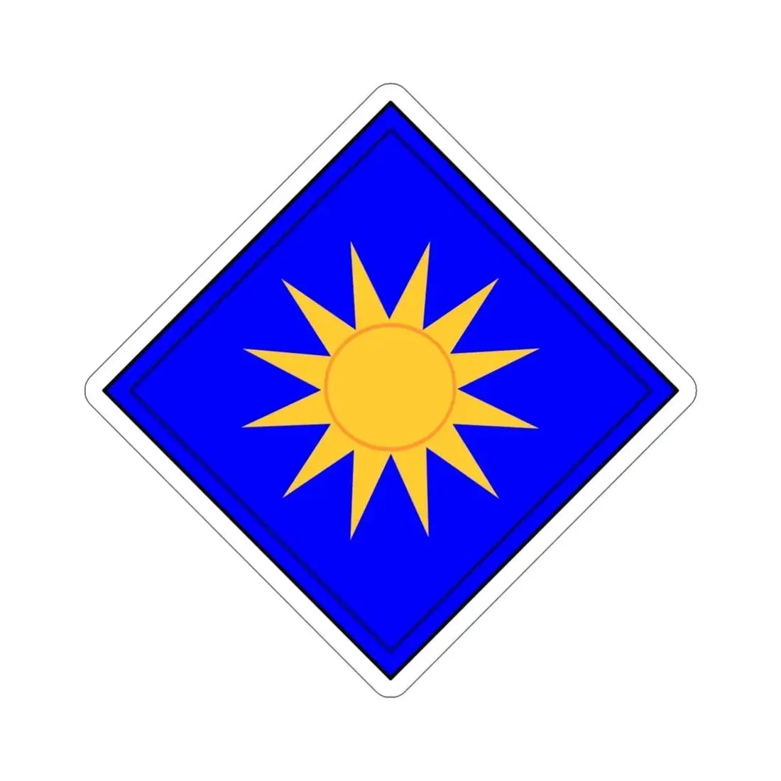 40th Infantry Division (U.S. Army) STICKER Vinyl Die-Cut Decal - The Sticker Space