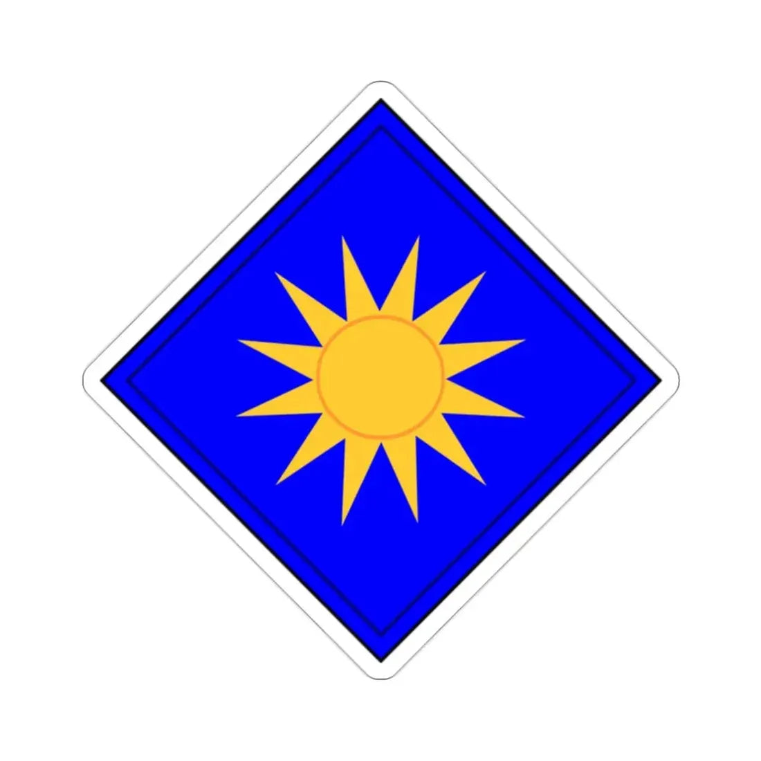 40th Infantry Division (U.S. Army) STICKER Vinyl Die-Cut Decal - The Sticker Space