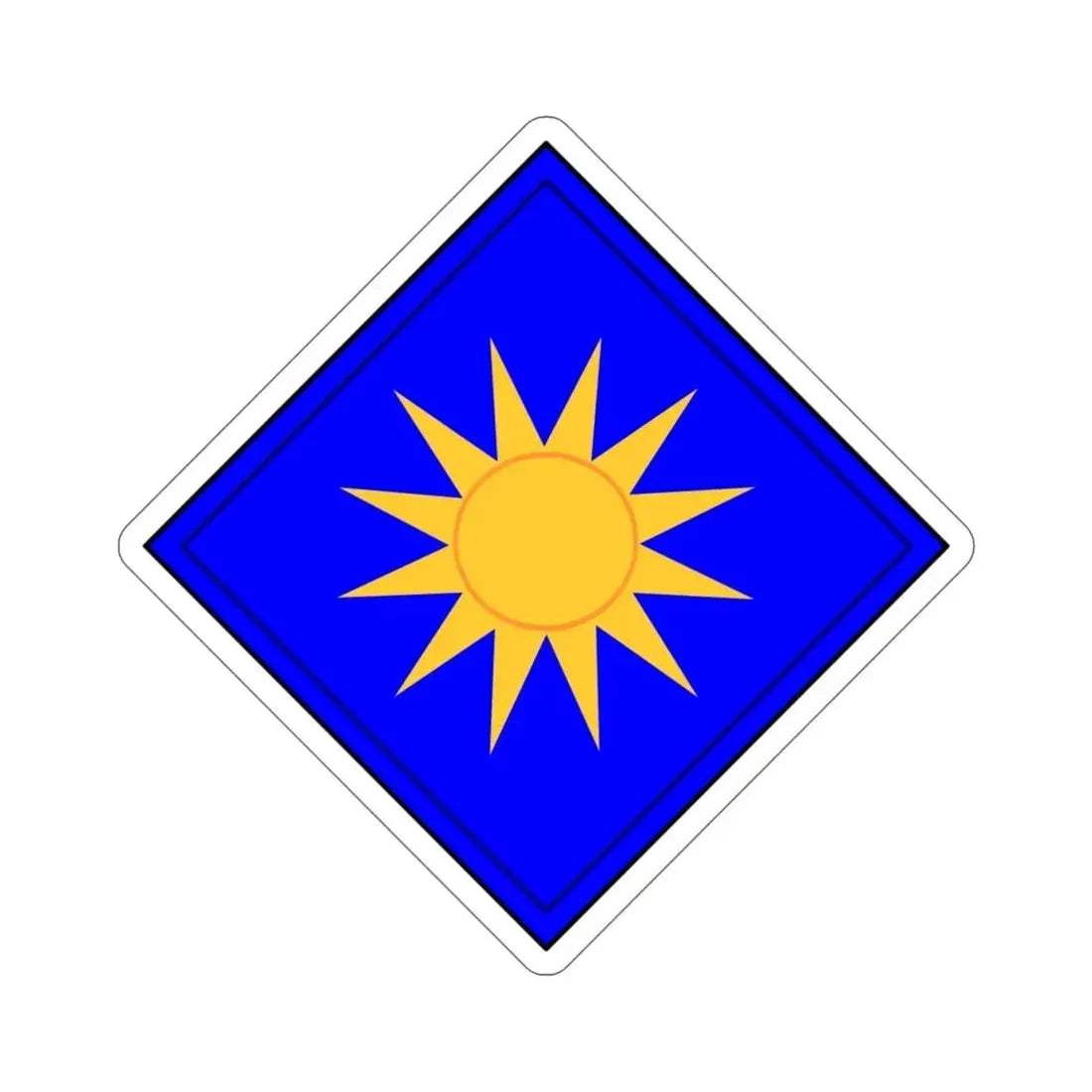 40th Infantry Division (U.S. Army) STICKER Vinyl Die-Cut Decal - The Sticker Space