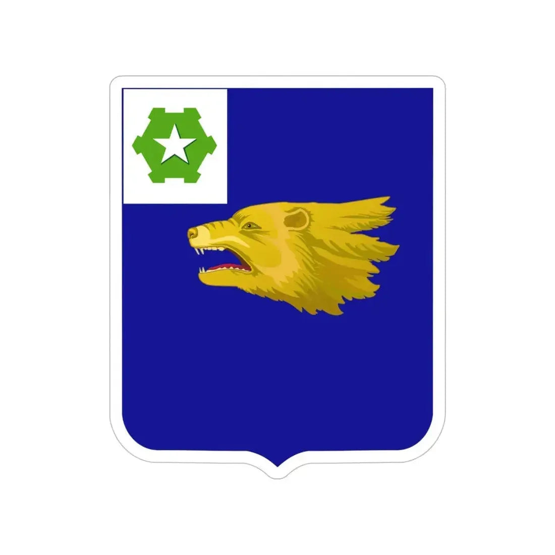 40th Infantry Regiment 2 (U.S. Army) Transparent STICKER Die-Cut Vinyl Decal - The Sticker Space