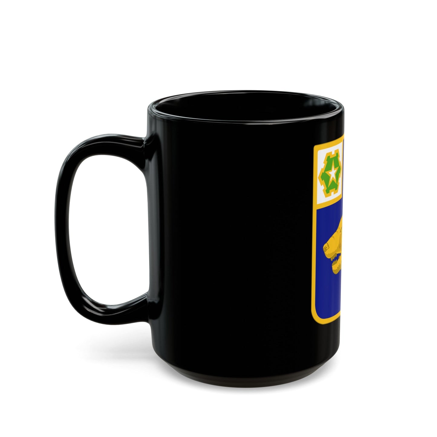 40th Infantry Regiment (U.S. Army) Black Coffee Mug-The Sticker Space