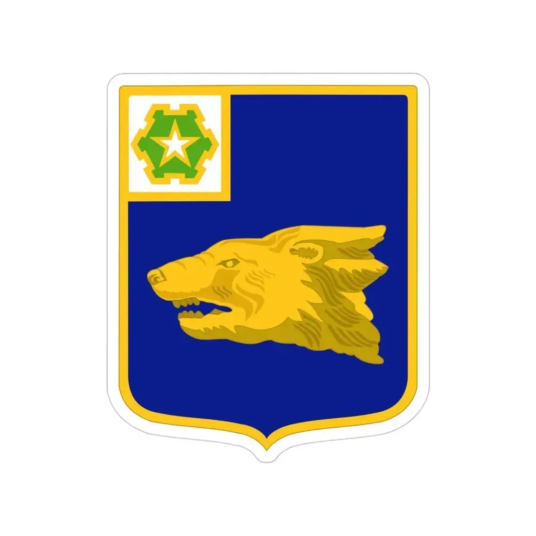 40th Infantry Regiment (U.S. Army) Transparent STICKER Die-Cut Vinyl Decal 4 Inch - The Sticker Space