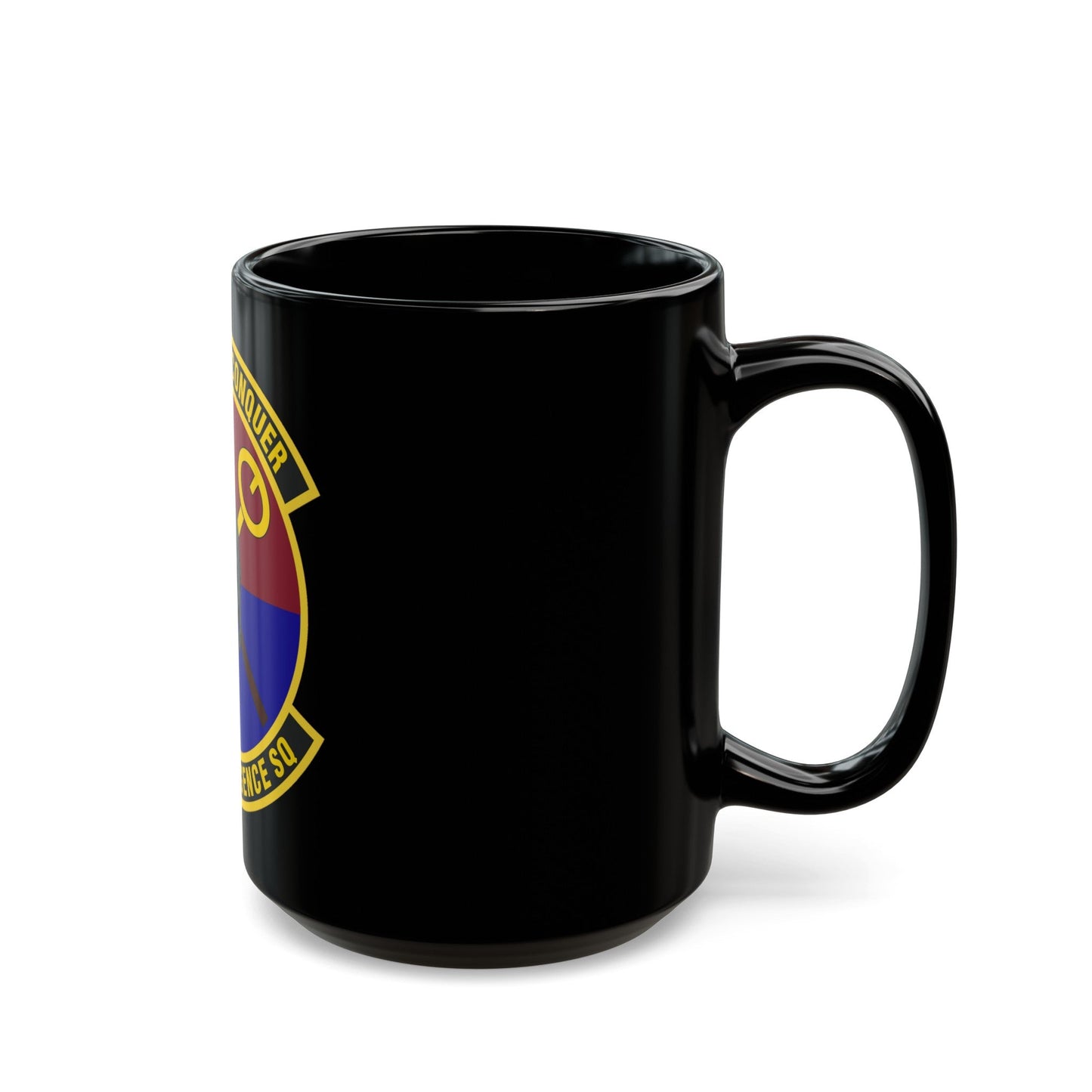 41 Intelligence Squadron ACC (U.S. Air Force) Black Coffee Mug-The Sticker Space