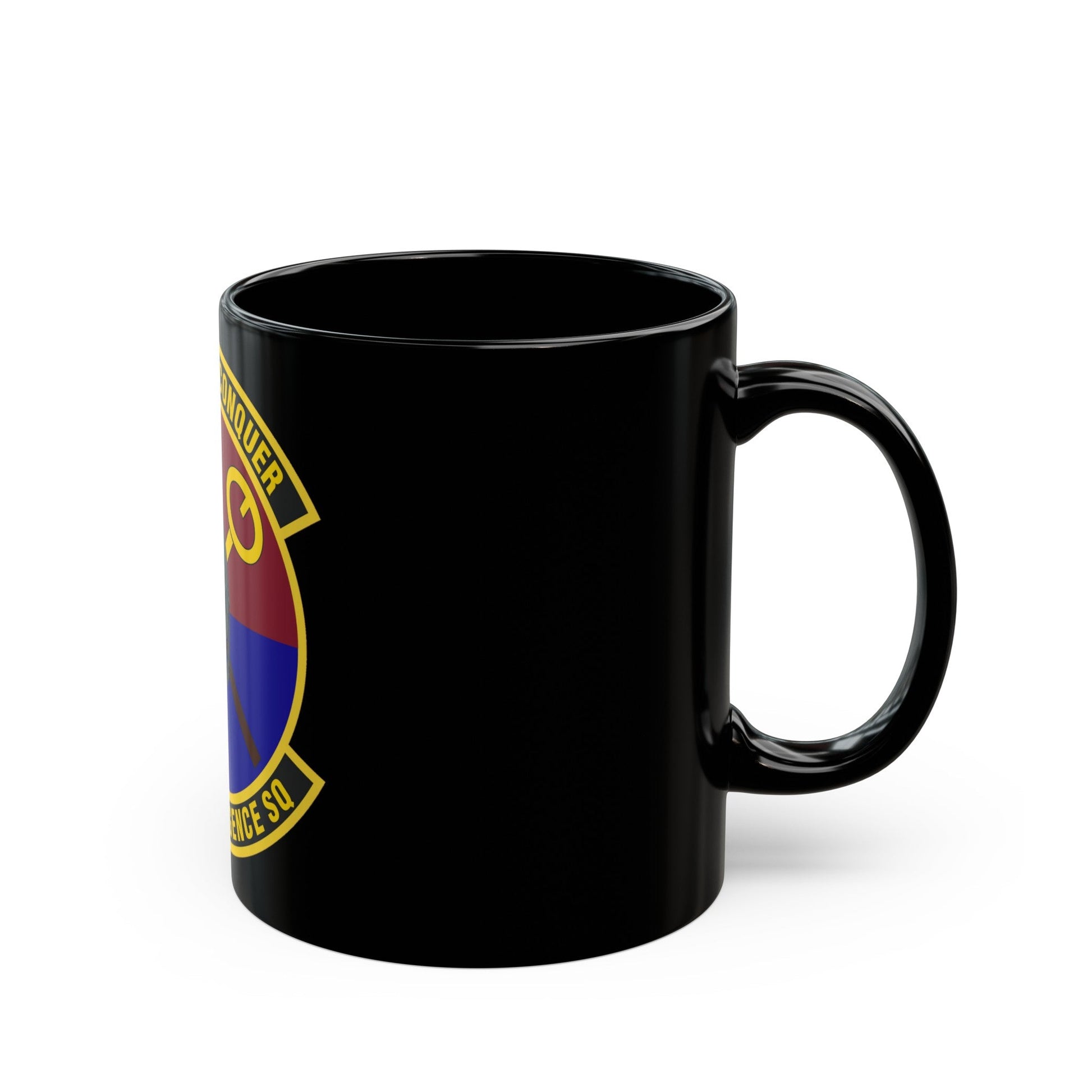 41 Intelligence Squadron ACC (U.S. Air Force) Black Coffee Mug-The Sticker Space