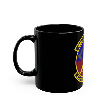 41 Intelligence Squadron ACC (U.S. Air Force) Black Coffee Mug-The Sticker Space