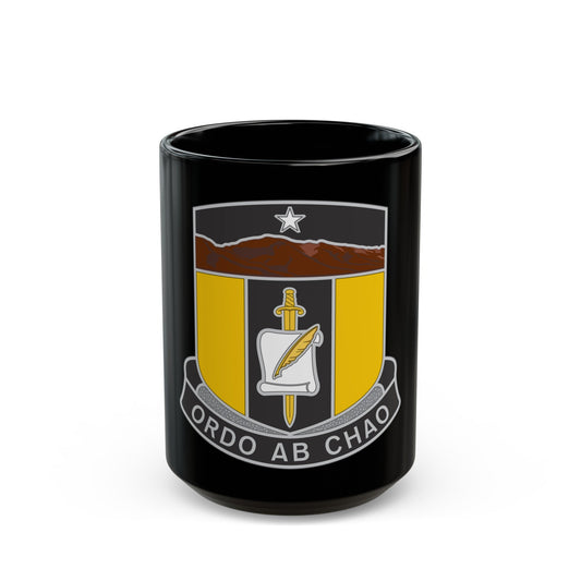 410 Civil Affairs Battalion (U.S. Army) Black Coffee Mug-15oz-The Sticker Space