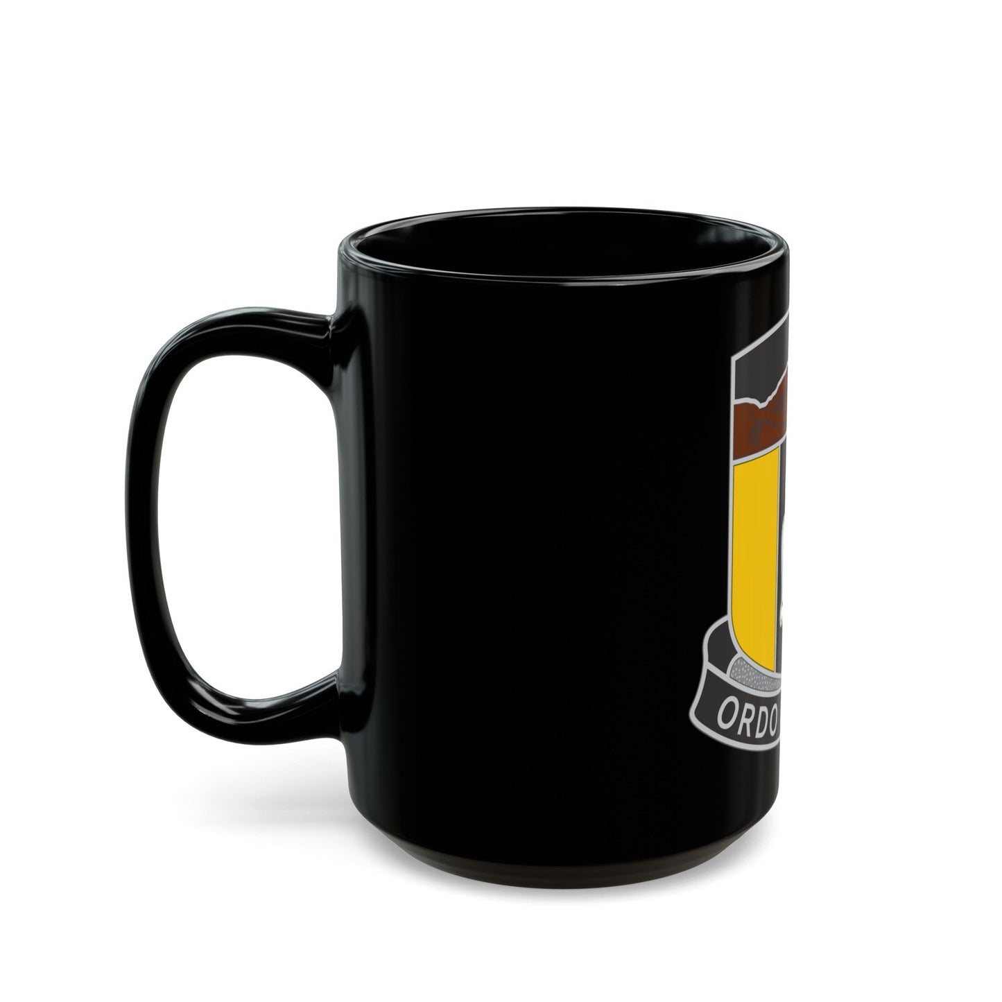 410 Civil Affairs Battalion (U.S. Army) Black Coffee Mug-The Sticker Space