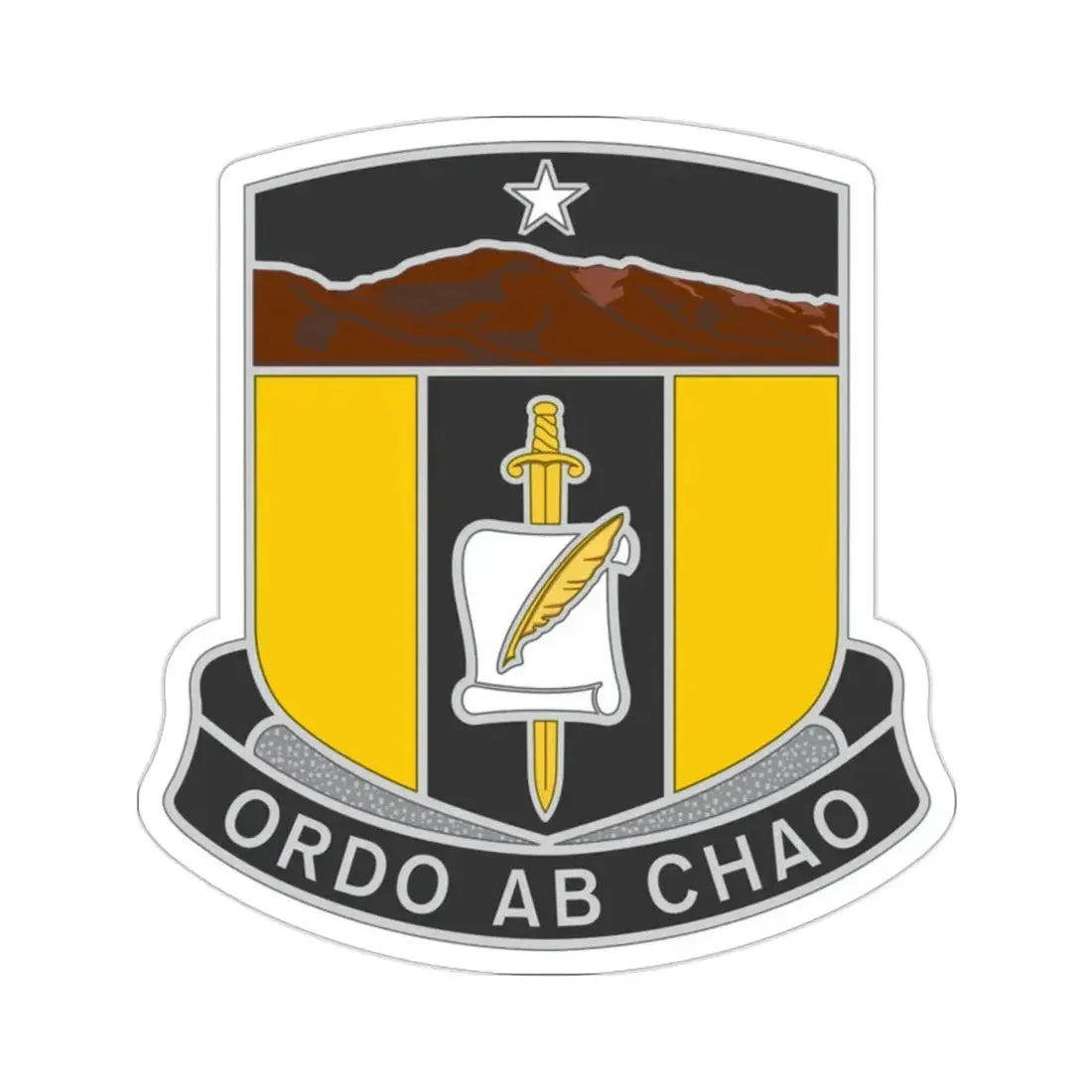 410 Civil Affairs Battalion (U.S. Army) STICKER Vinyl Die-Cut Decal - The Sticker Space