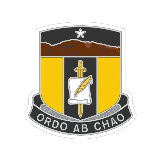 410 Civil Affairs Battalion (U.S. Army) Transparent STICKER Die-Cut Vinyl Decal 6 Inch - The Sticker Space