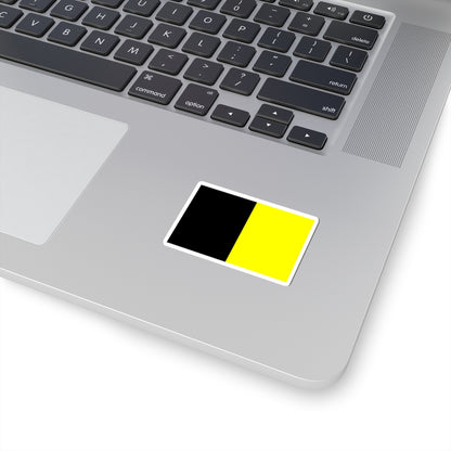 Flag of Arbois (France) STICKER Vinyl Kiss-Cut Decal