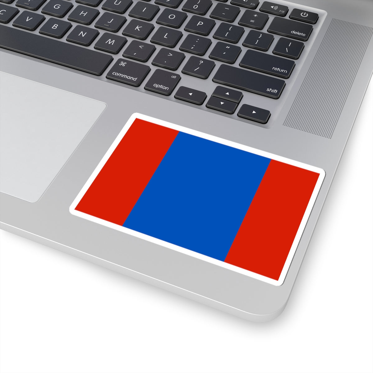 Flag of Mirny Arkhangelsk oblast 2003 (Russia) STICKER Vinyl Kiss-Cut Decal