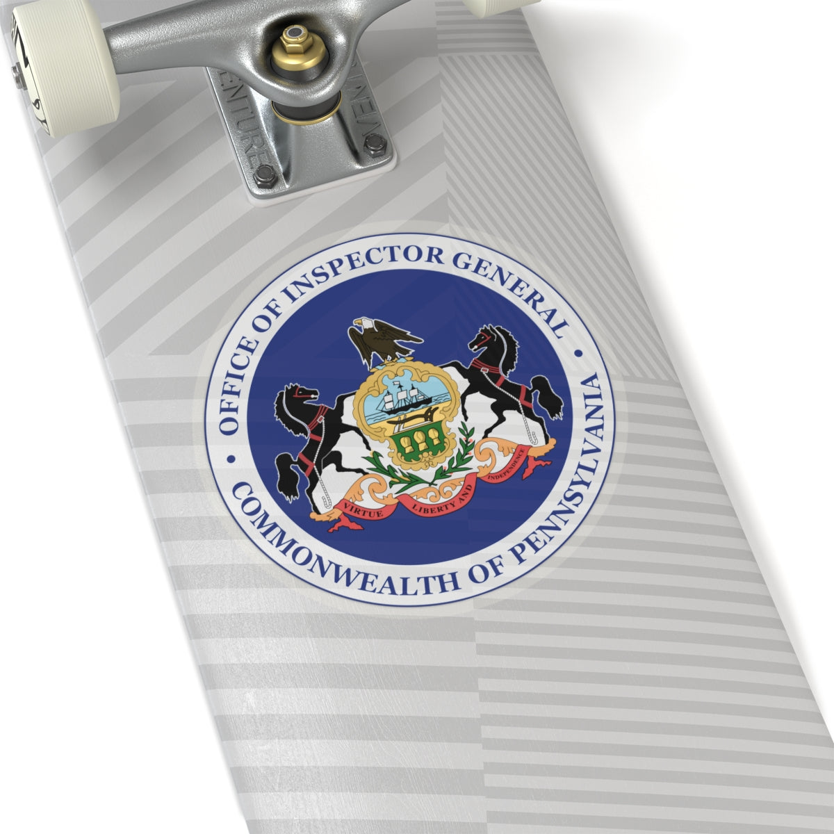 Seal of the Inspector General of Pennsylvania - STICKER Vinyl Kiss-Cut Decal