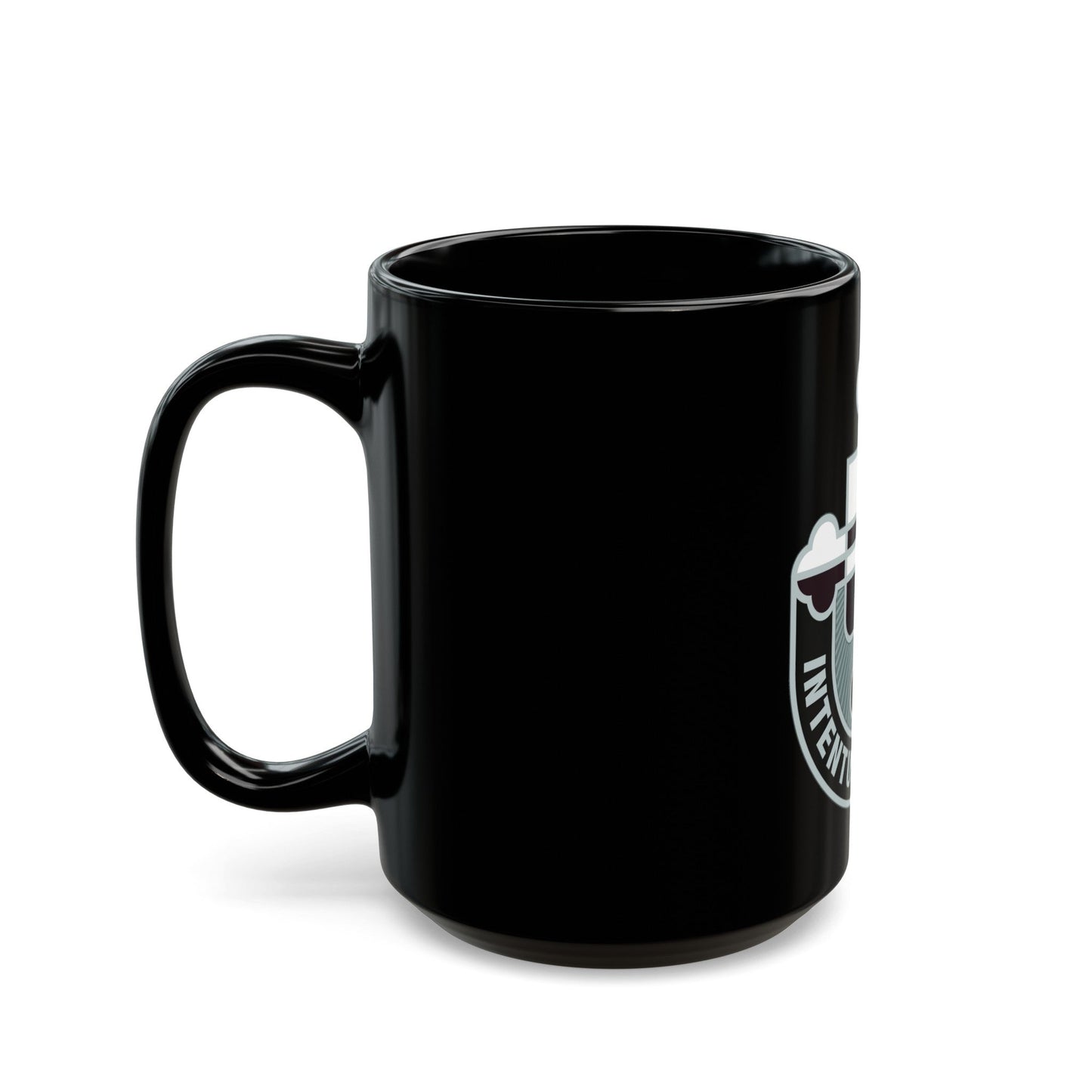 410th Hospital Center (U.S. Army) Black Coffee Mug-The Sticker Space