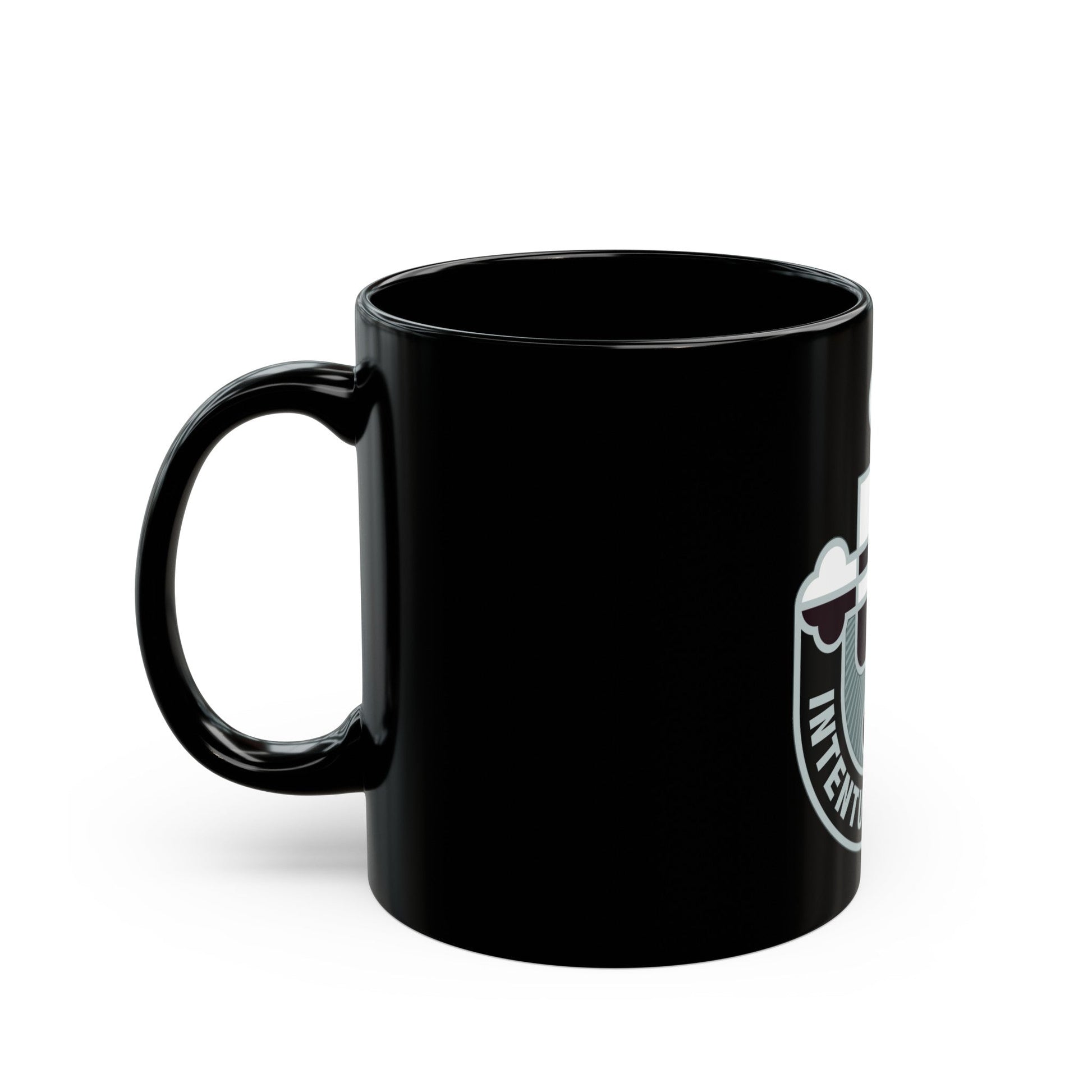 410th Hospital Center (U.S. Army) Black Coffee Mug-The Sticker Space