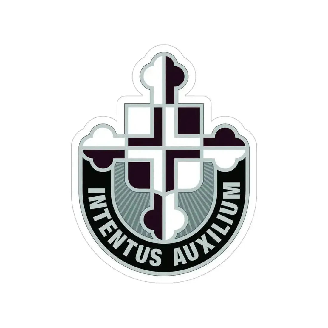 410th Hospital Center (U.S. Army) Transparent STICKER Die-Cut Vinyl Decal 4 Inch - The Sticker Space