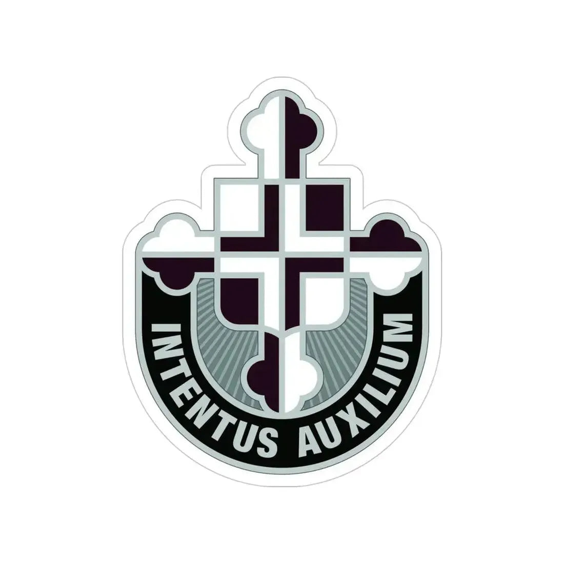 410th Hospital Center (U.S. Army) Transparent STICKER Die-Cut Vinyl Decal 4 Inch - The Sticker Space