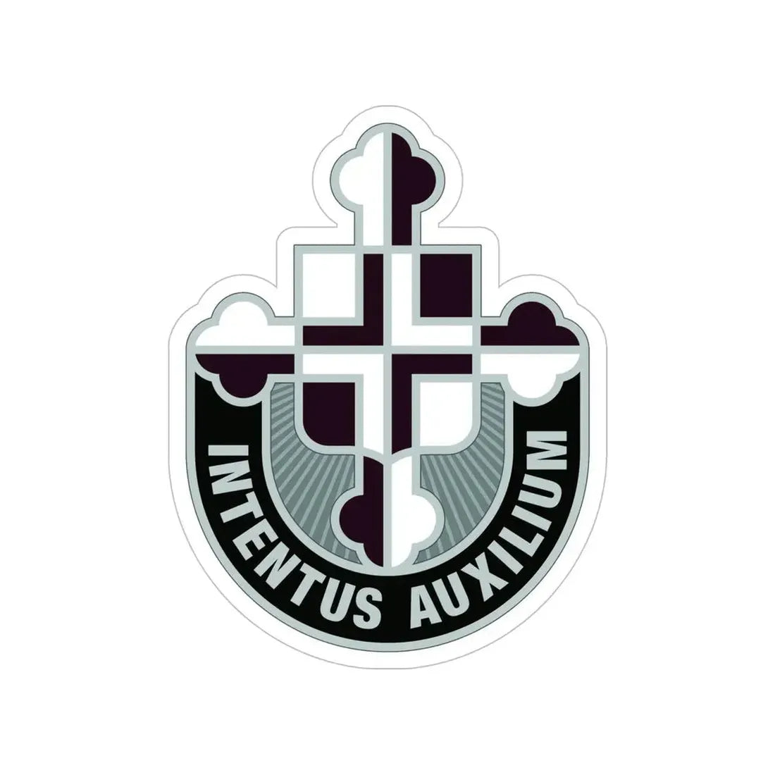 410th Hospital Center (U.S. Army) Transparent STICKER Die-Cut Vinyl Decal - The Sticker Space