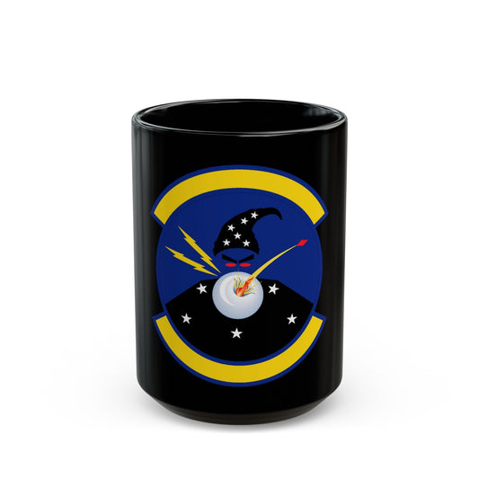 411 Flight Test Squadron AFMC (U.S. Air Force) Black Coffee Mug-15oz-The Sticker Space