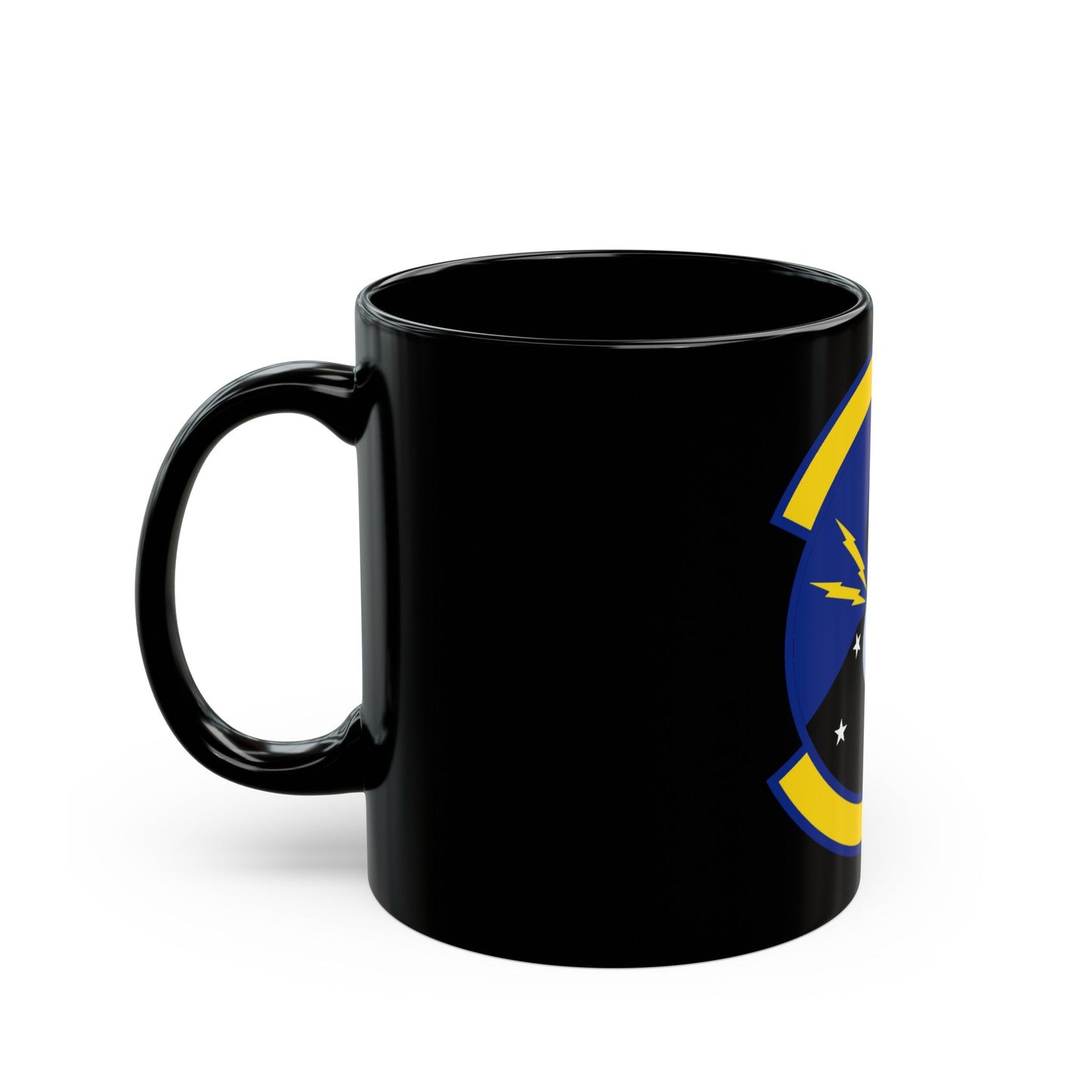 411 Flight Test Squadron AFMC (U.S. Air Force) Black Coffee Mug-The Sticker Space