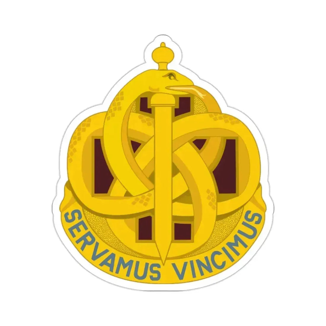 411 Hospital Center (U.S. Army) STICKER Vinyl Die-Cut Decal 2 Inch - The Sticker Space