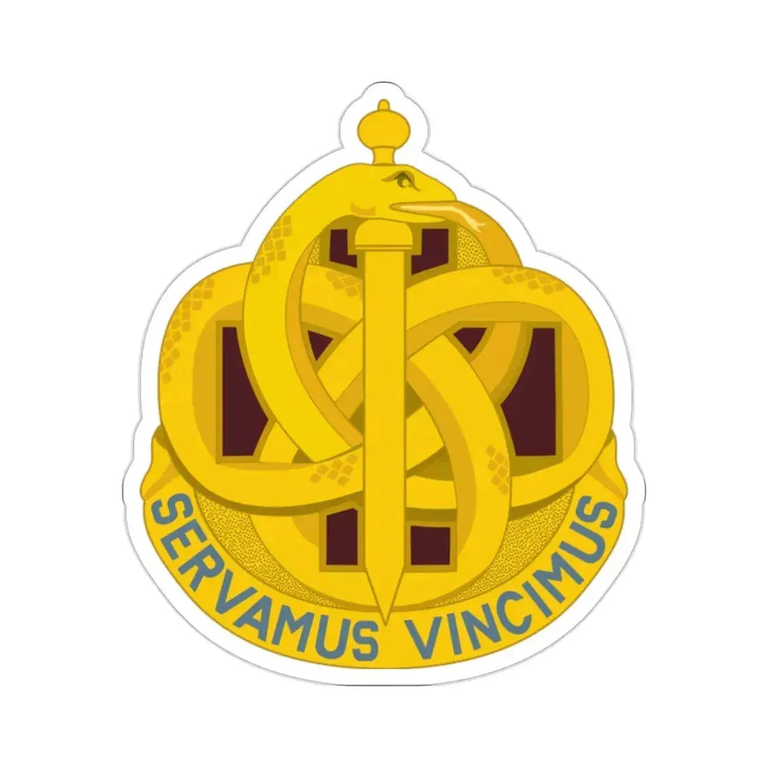 411 Hospital Center (U.S. Army) STICKER Vinyl Die-Cut Decal - The Sticker Space