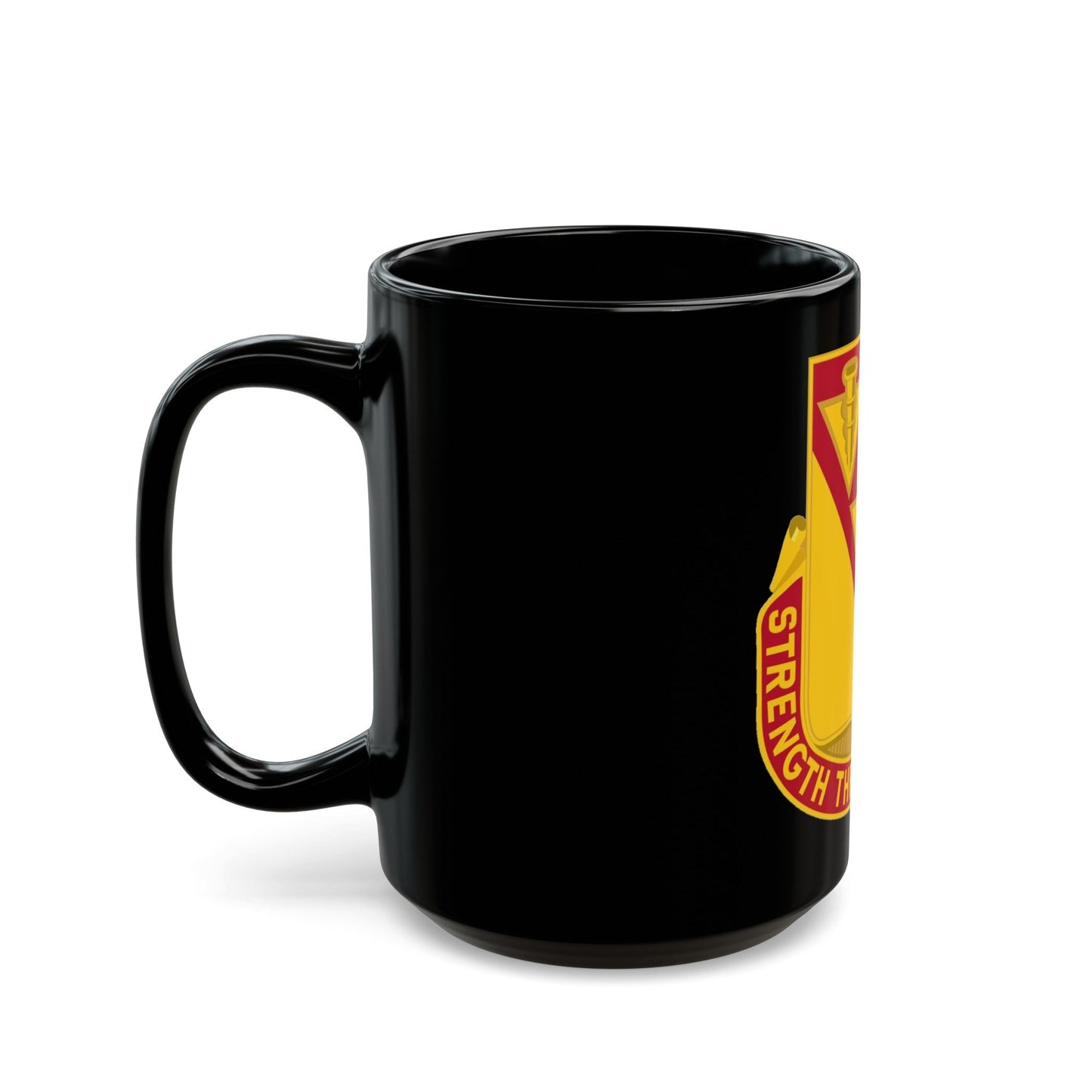 411 Ordnance Battalion (U.S. Army) Black Coffee Mug-The Sticker Space