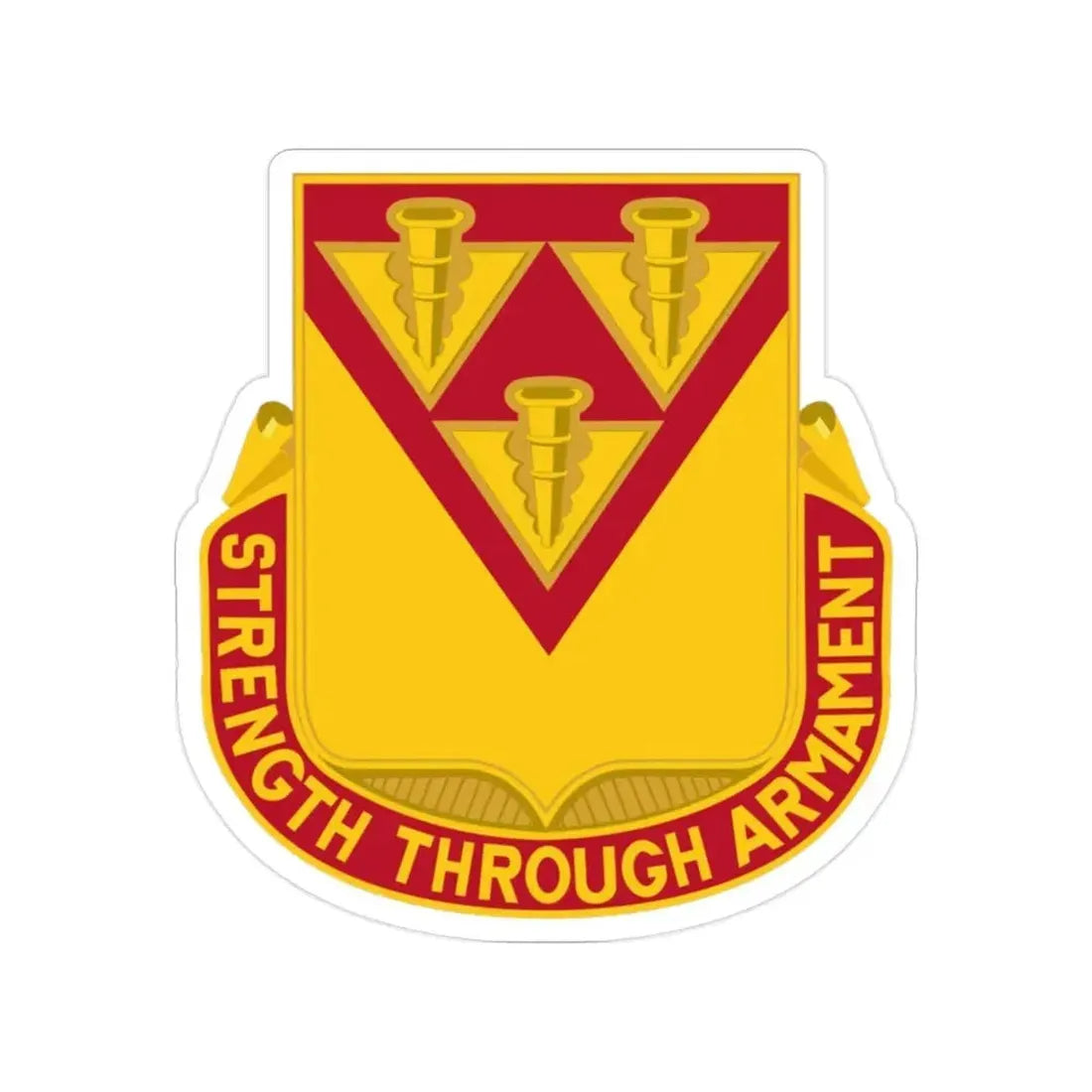 411 Ordnance Battalion (U.S. Army) Transparent STICKER Die-Cut Vinyl Decal 2 Inch - The Sticker Space